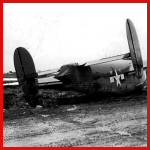 [Photo] Another shot of the 456th Bombardment Group's aircraft that crashed on landing.