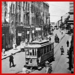 [Photo] Public transportation in Szombathely circa 1930-1940.