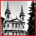 [Photo] A 1957 postcard of the Szombathely Cathedral.