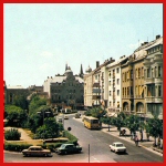 [Photo] A 1984 postcard of a park in Szombathely.