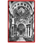 [Photo] Pre-World War 2 photo of the interior of the Szombathely Cathedral in Hungary.