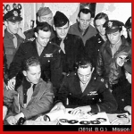 [Photo] 381st Bomb Group briefing.