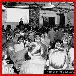 [Photo] 381st Bomb Group mission briefing.