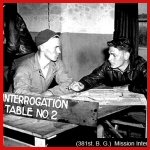 [Photo] 381st BG interrogation after mission no. 5.