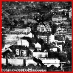 [Photo] Early aerial view of Szombathely from a biplane.