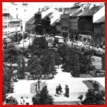 [Photo] An aerial view of the main square in Szombathely.